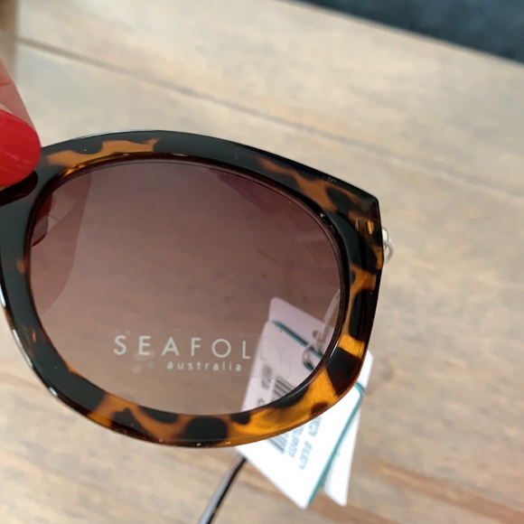 NWT Seafolly Long Beach Cat Eye Sunglasses - Picture 10 of 10